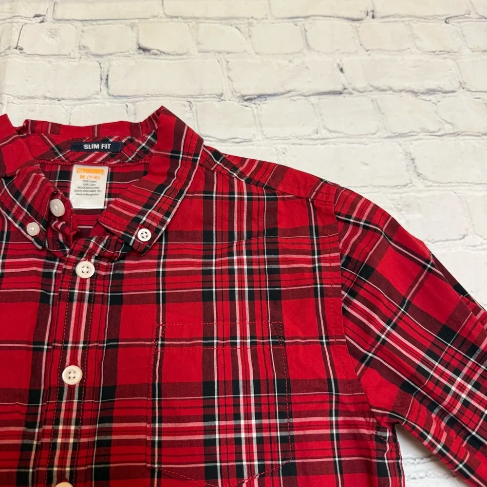 Gymboree Plaid Button Down